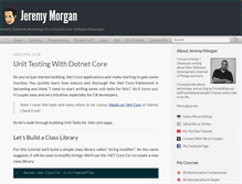 Tablet Screenshot of jeremymorgan.com